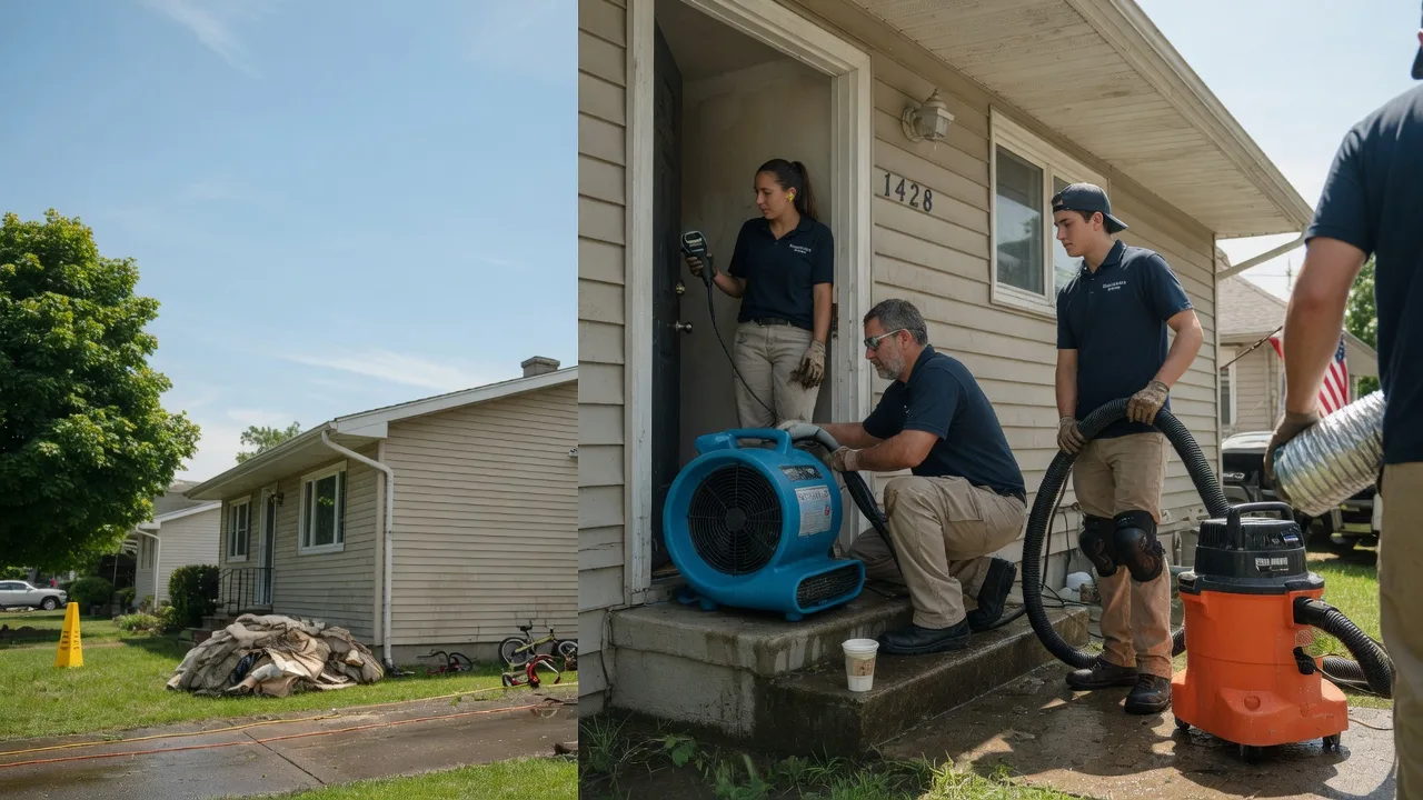 Water Damage Restoration in Franklinville, NC near me